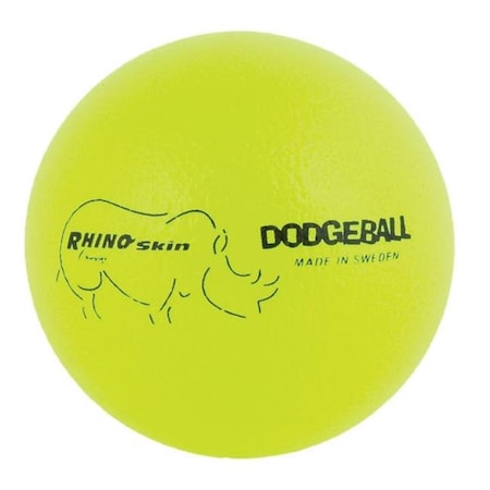 Champion Sports RXD6NYL 6.3 in. Rhino Skin Ball, Neon Yellow RXD6NYL